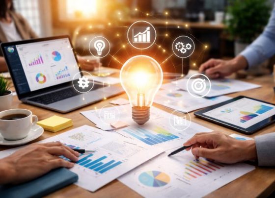 innovation driving business growth through technology and data analytics tools